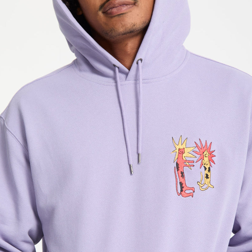 Volcom Longo Cats Hoodie - Purple Ash