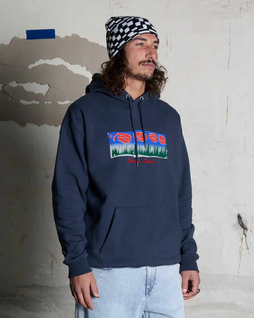 Volcom X Feautered Artist Carrau Hoodie - Marine