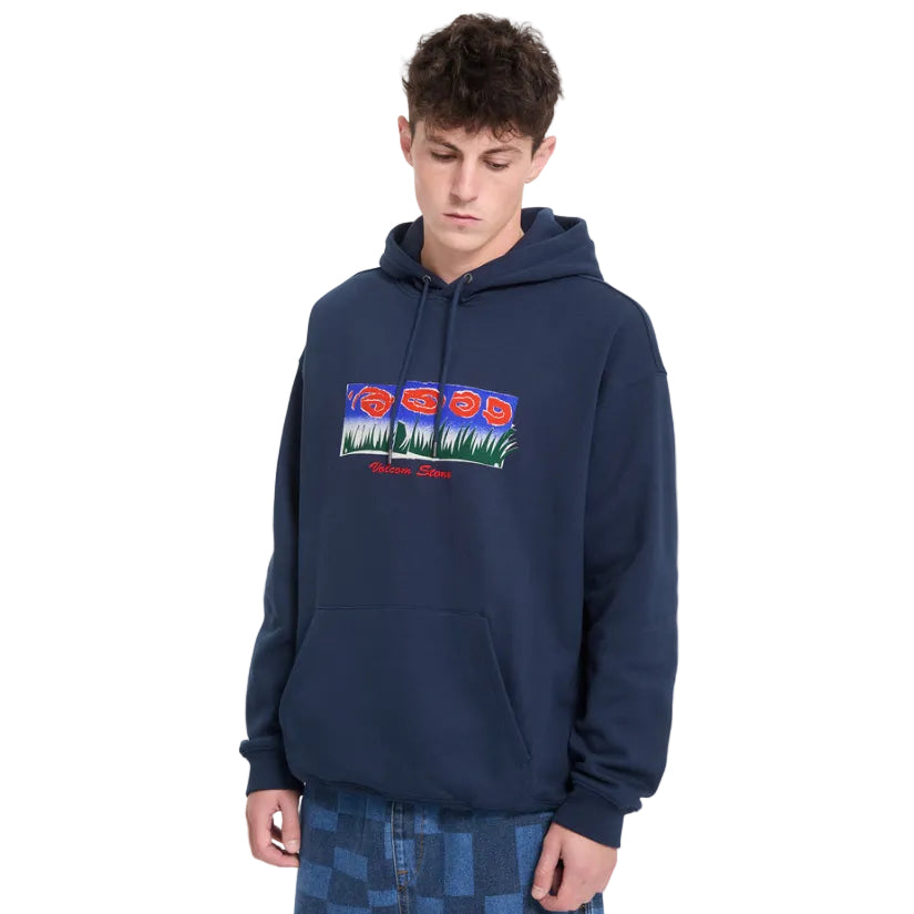 Volcom X Feautered Artist Carrau Hoodie - Marine