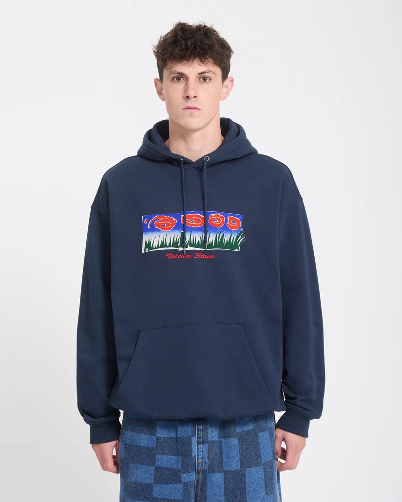 Volcom X Feautered Artist Carrau Hoodie - Marine