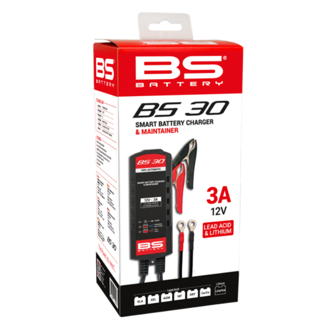 BS 30 Smart Battery Charger & Maintainer