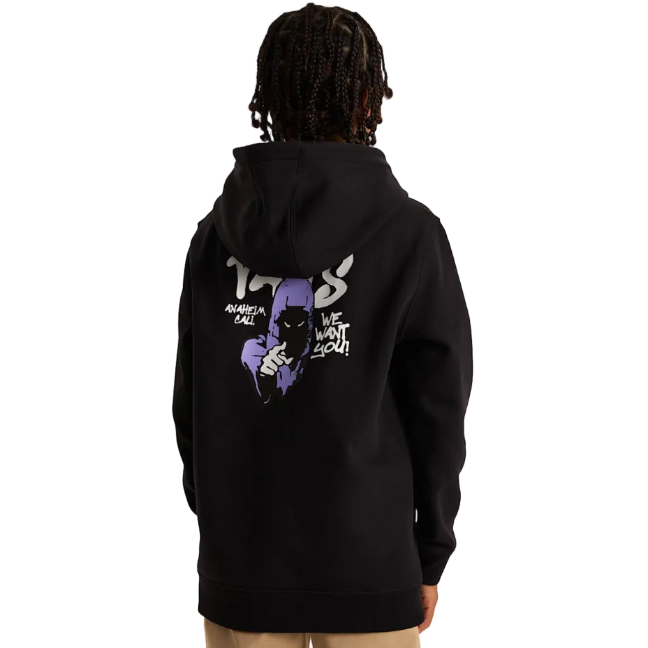 Vans Youth By Reaper Sam Hoodie - Black 8-14y