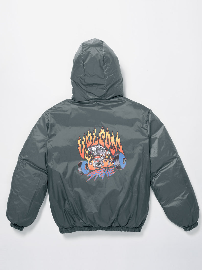 Volcom Kids Iconic (Reversible) Jacket - Black