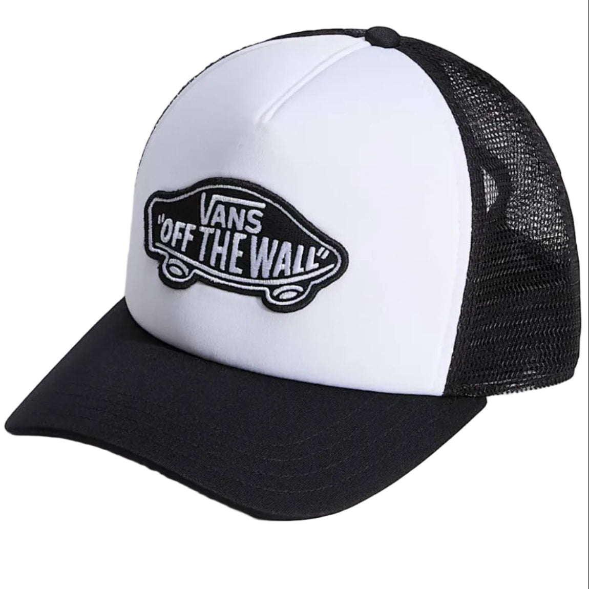 Vans Classic Patch Truckerpet - Zwart/Wit