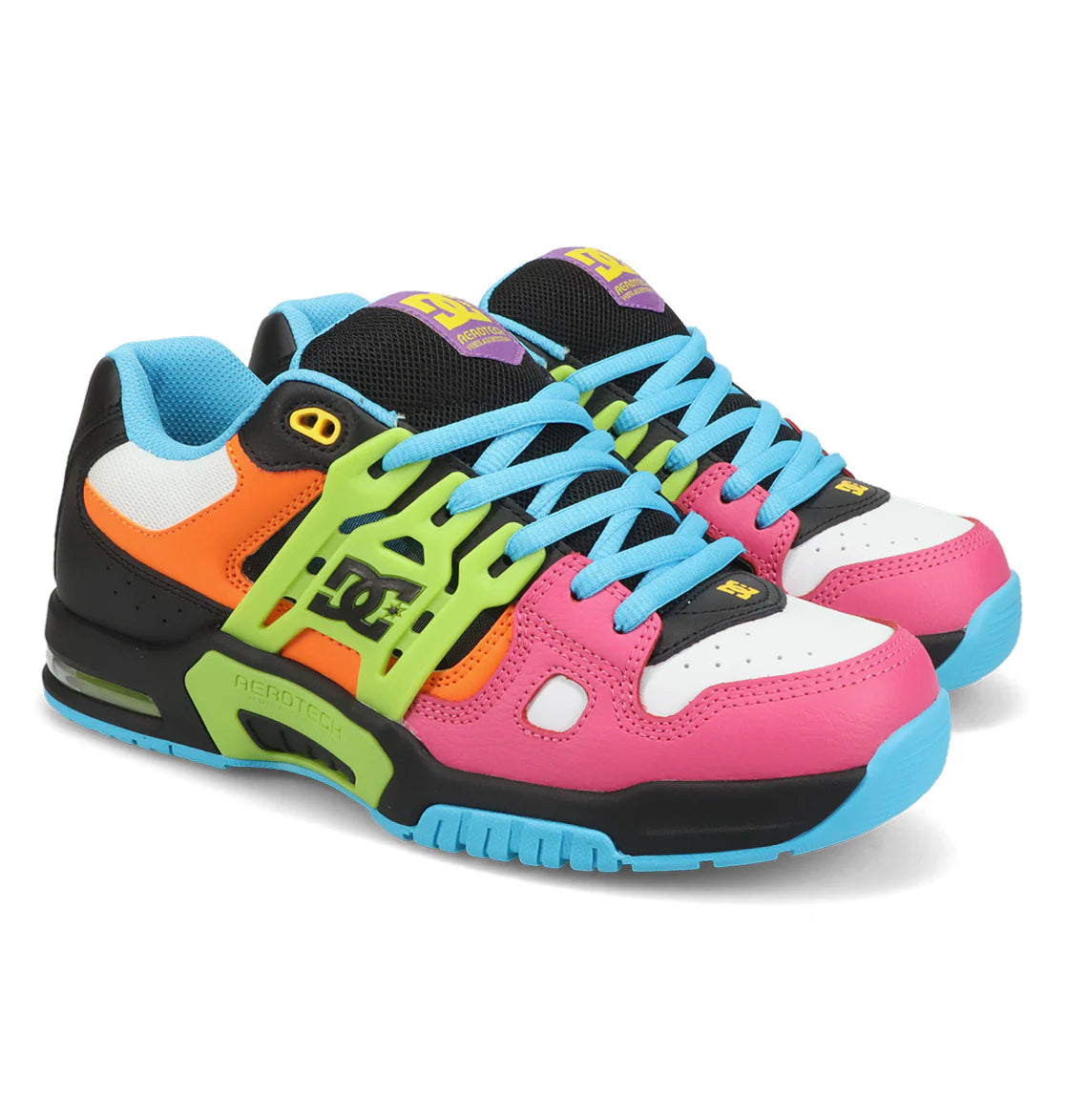 DC Heren AT-2 Schoenen - Zwart/Multi 