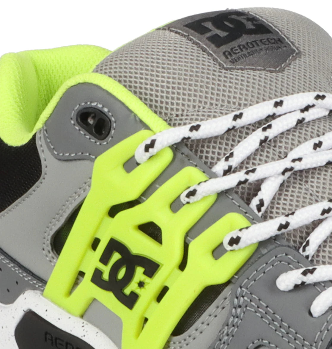 DC Heren AT-2 Schoenen - Grijs/Groen/Zwart 