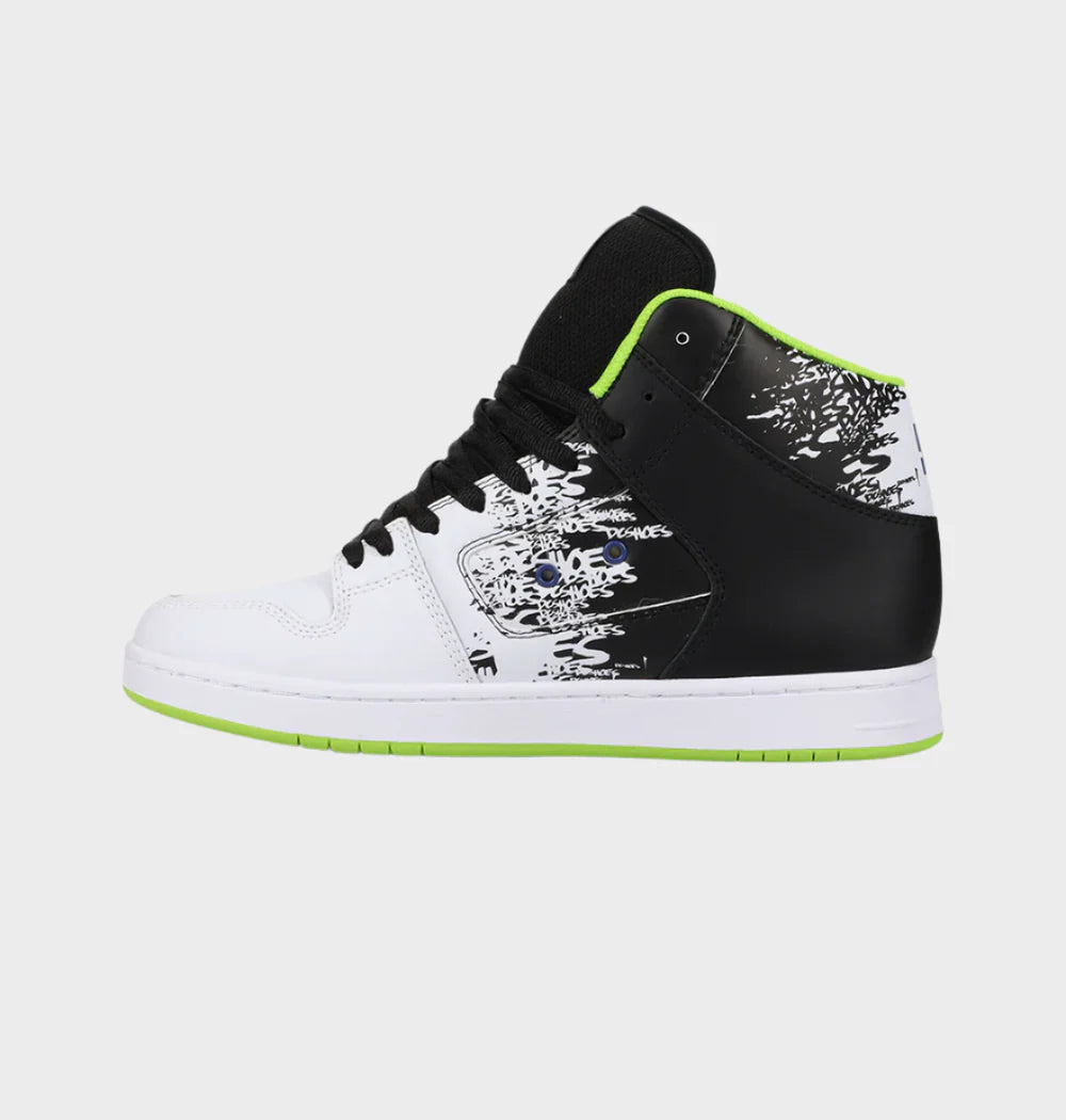 DC Ken Block 43i Manteca High - Zwart/Wit/Groen