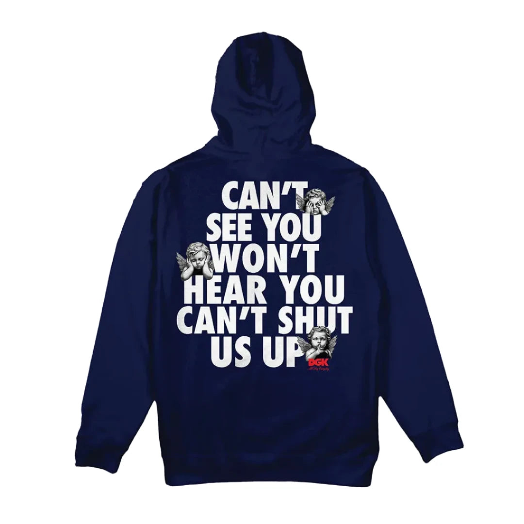 Hoodie met motto
