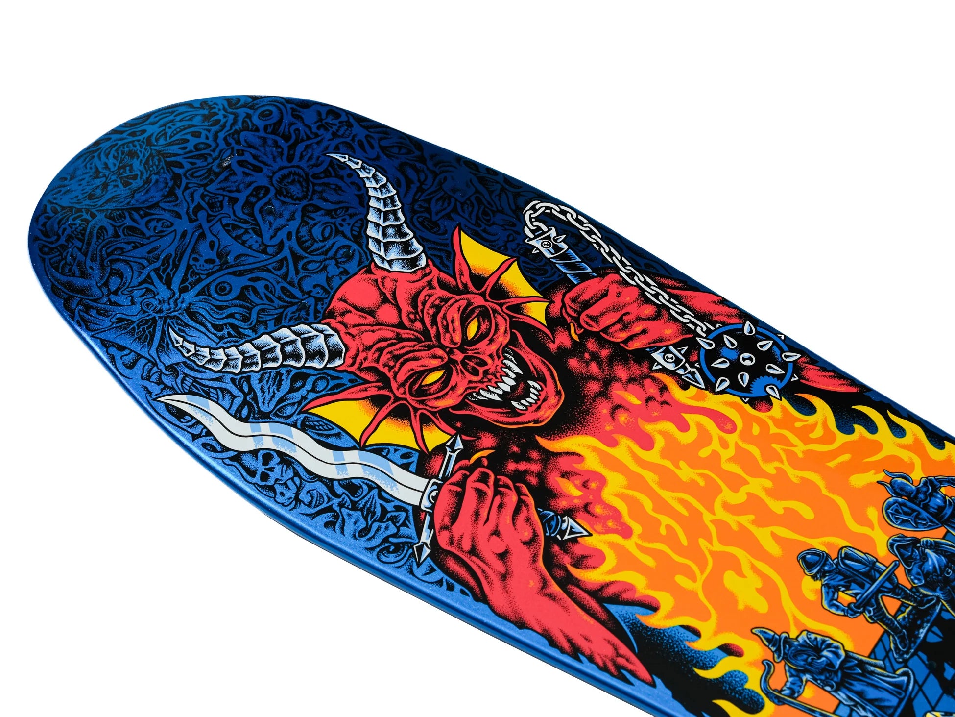 Santa Cruz 10.07" Stranger Things Knox Hellfire Pit Deck