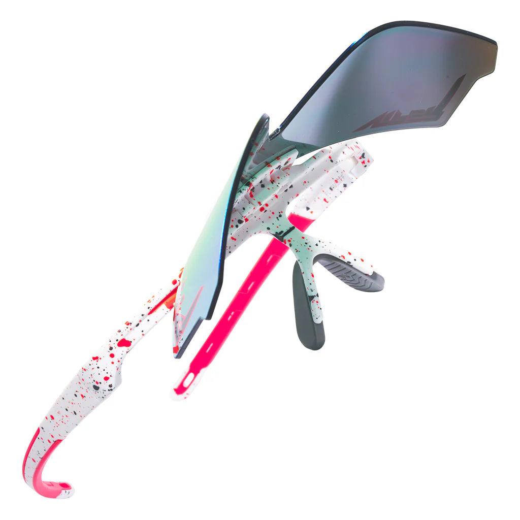 Pit Viper The Heater Flip-Offs Rainbow Revo Sunglasses