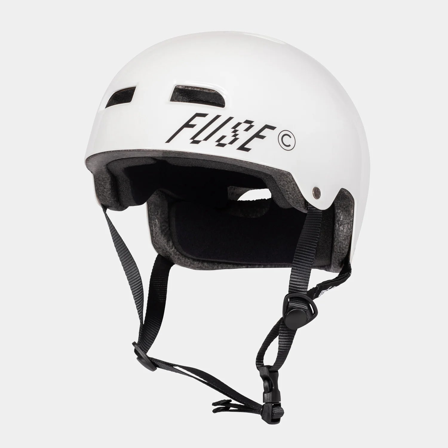 Casque Fuse Alpha - Blanc brillant 