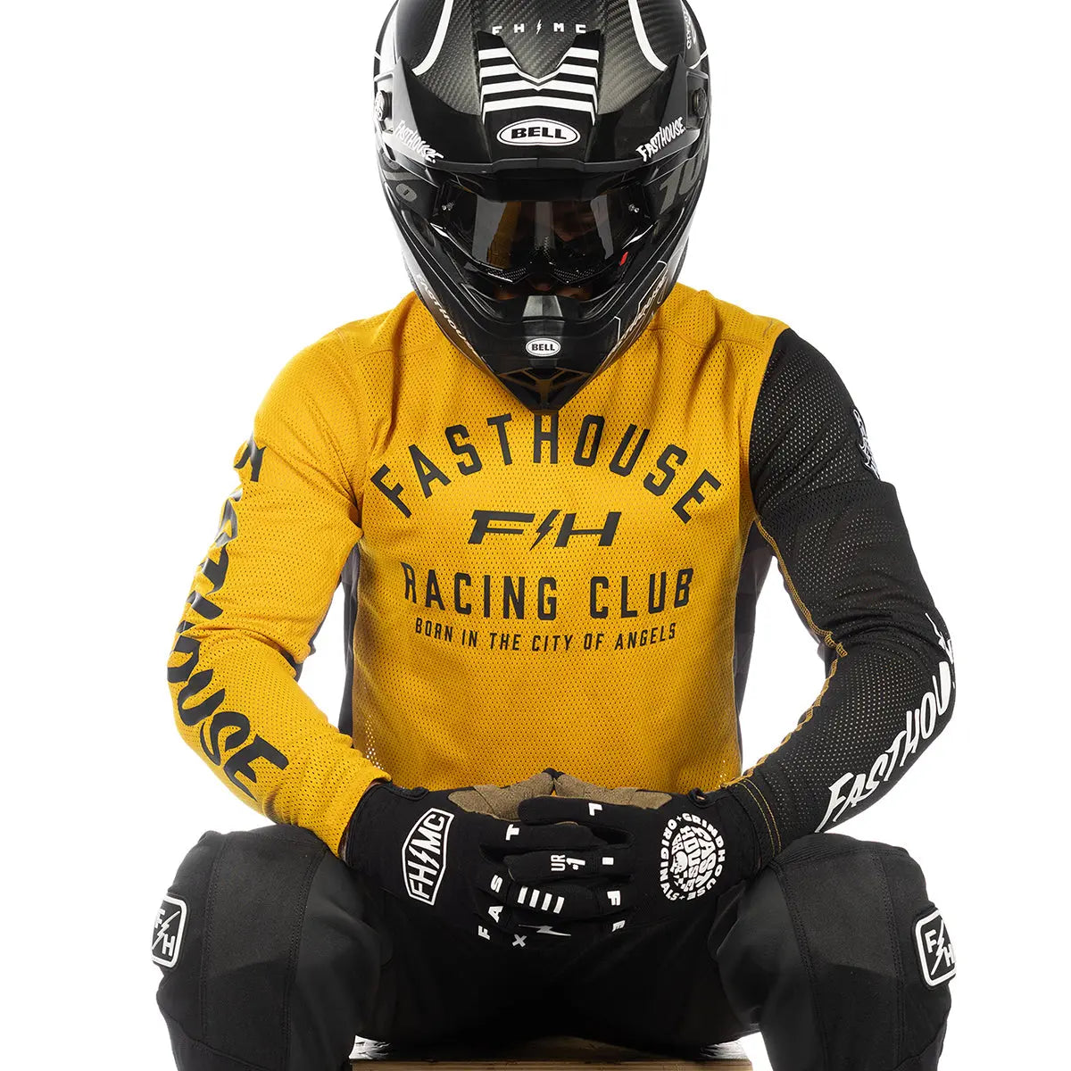 Fasthouse Grindhouse Air-Cooled Club Jersey - Marigold