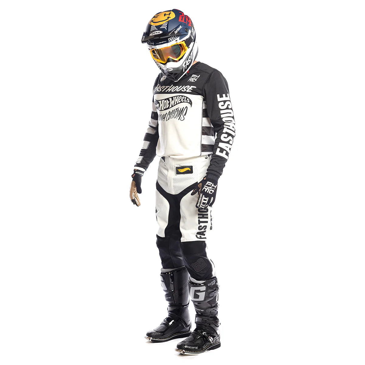 Fasthouse Grindhouse Hot Wheels® Pant - White/Black