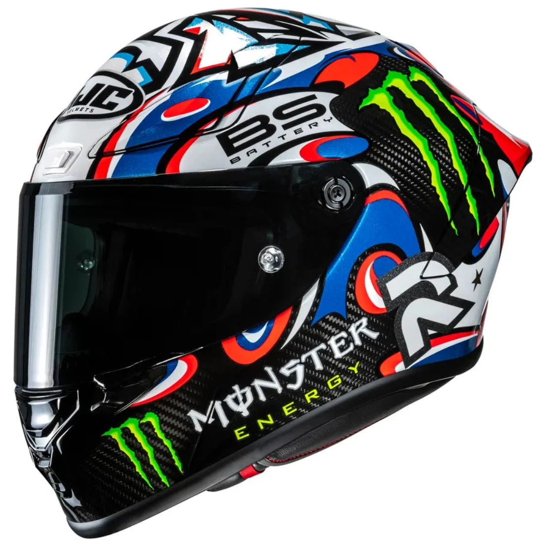 HJC RPHA 1 V2 Carbon Quartararo Le Mans III Replica helm