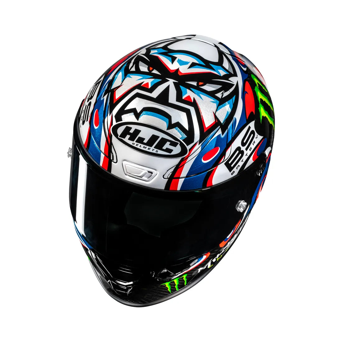 HJC RPHA 1 V2 Carbon Quartararo Le Mans III Replica helm