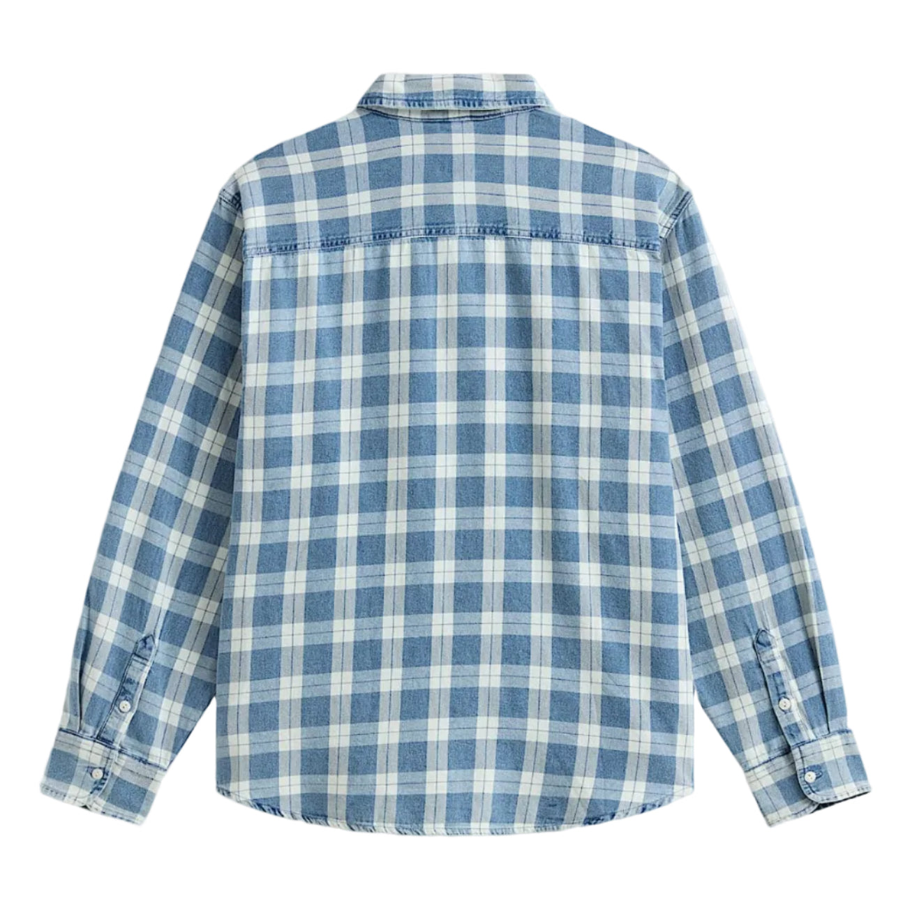 Vans Lawson Vintage Indigo LS Shirt - Bleach Indigo