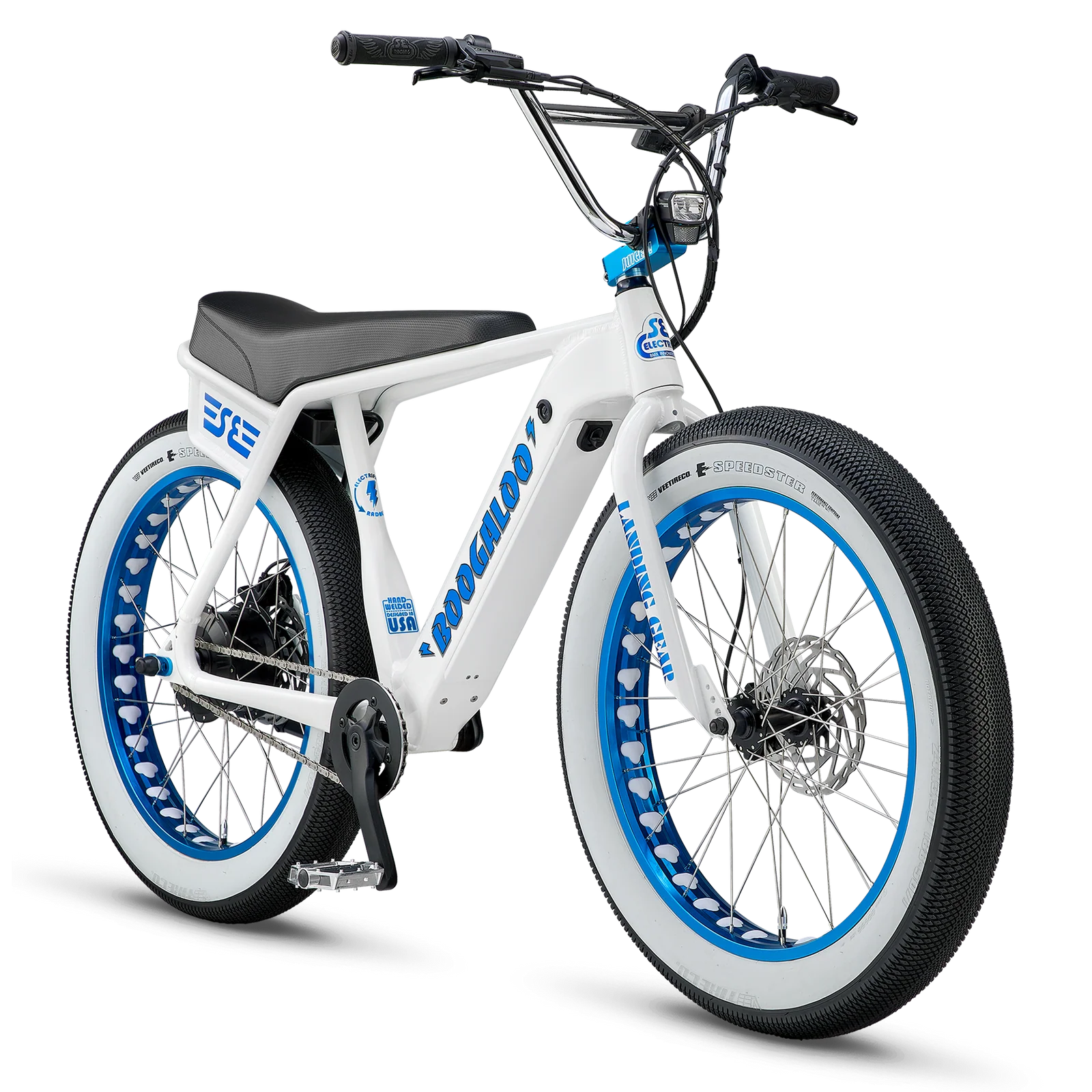 SE BIKES Electric Boogaloo 24" Bike - White Lightning