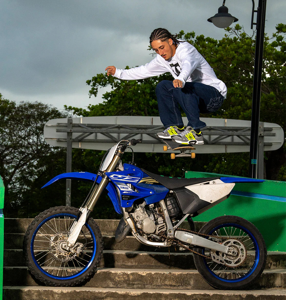 DC Heren AT-2 Schoenen - Grijs/Groen/Zwart 