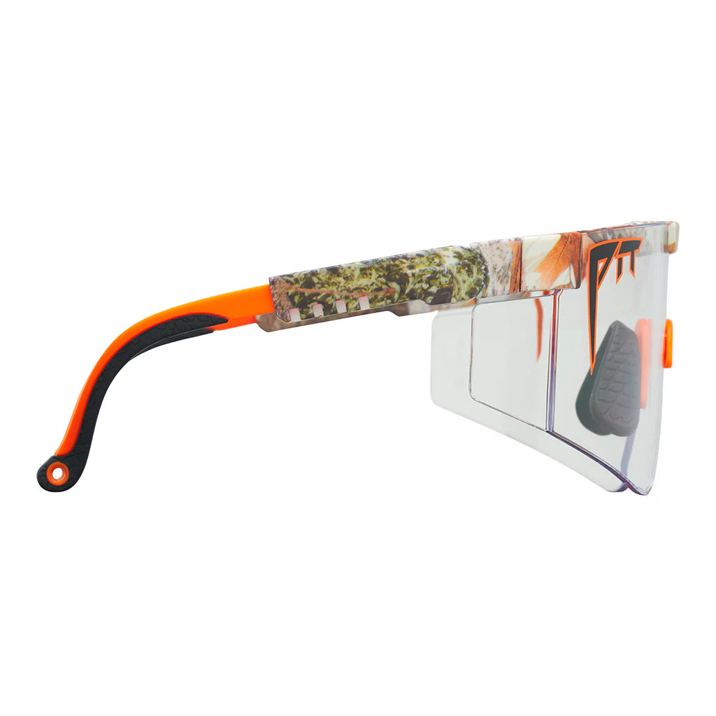 Pit Viper The Actual Bush Original 2.0 Wide Ball-Istic Clear Sunglasses