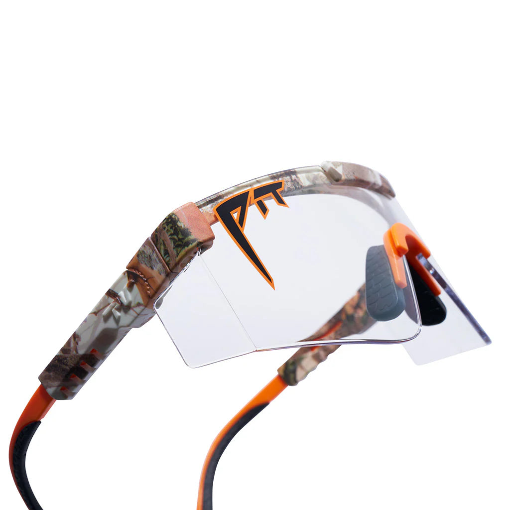Pit Viper The Actual Bush Original 2.0 Wide Ball-Istic Clear Sunglasses