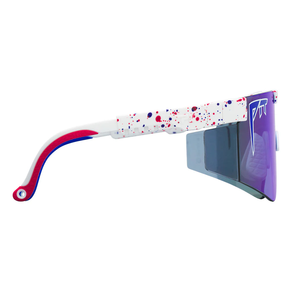 Pit Viper The Merika Original Z87 Blue Wide Sunglasses