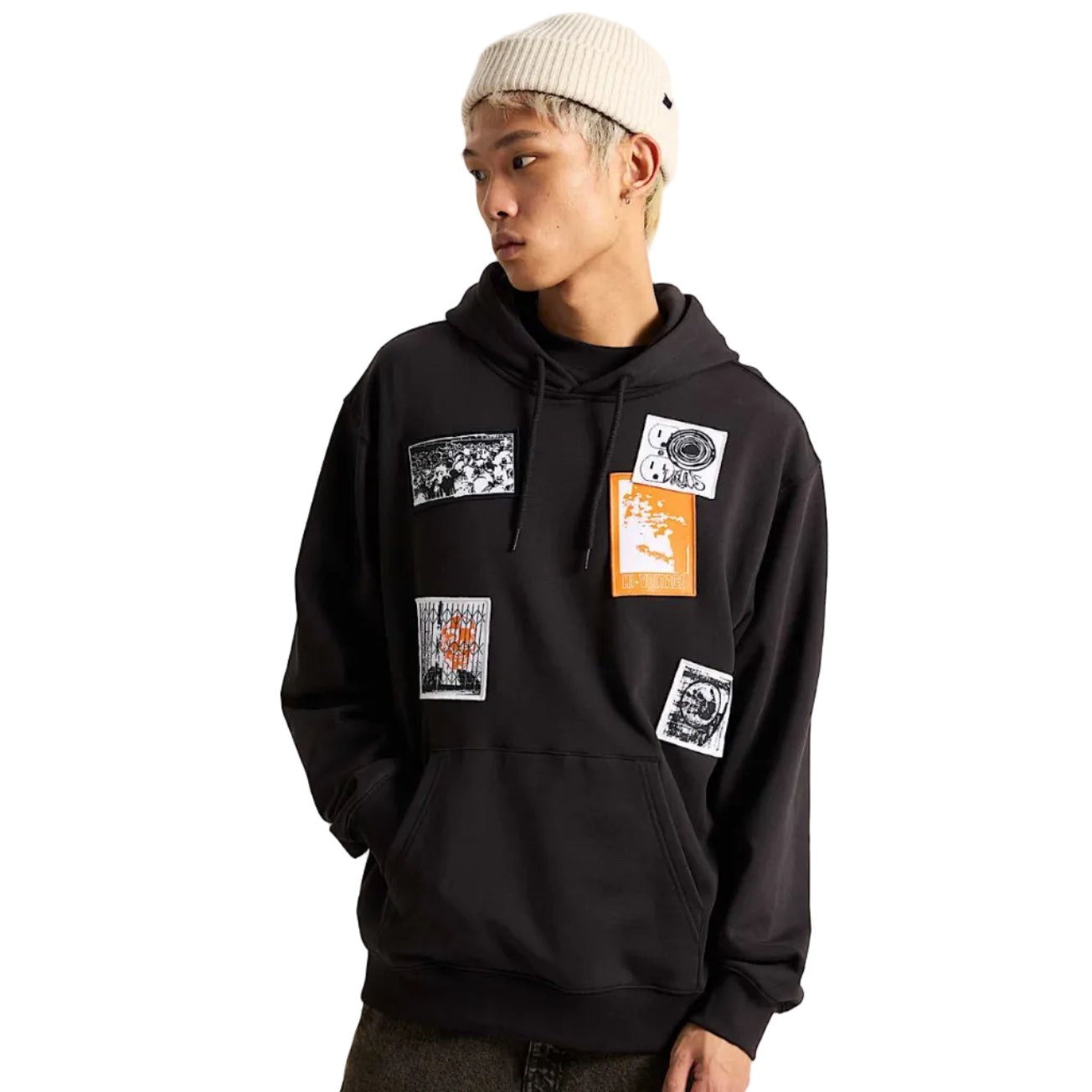 Vans Punk Patch Hoodie - Black