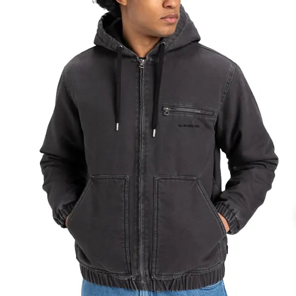 Veste à Capuche Isolée Quiksilver Straight Out - Tarmac
