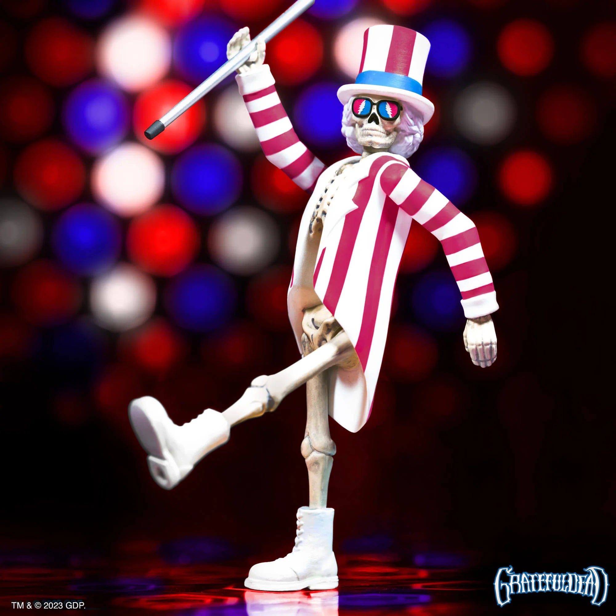ReAction Figure Wave 3 - Grateful Dead Uncle Sam Skeleton