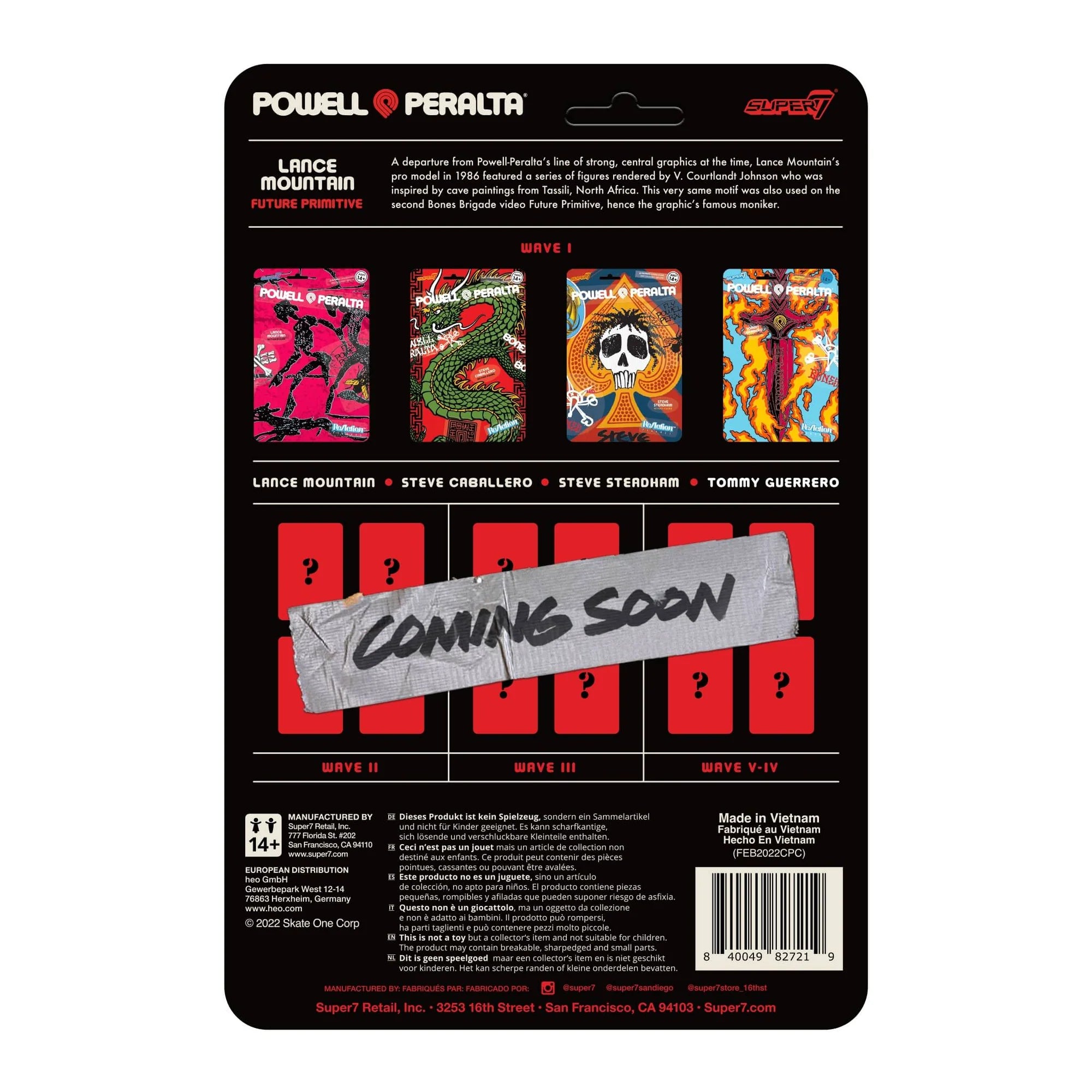 ReAction Figure Wave 1 - Lance Mountain Future Primitive