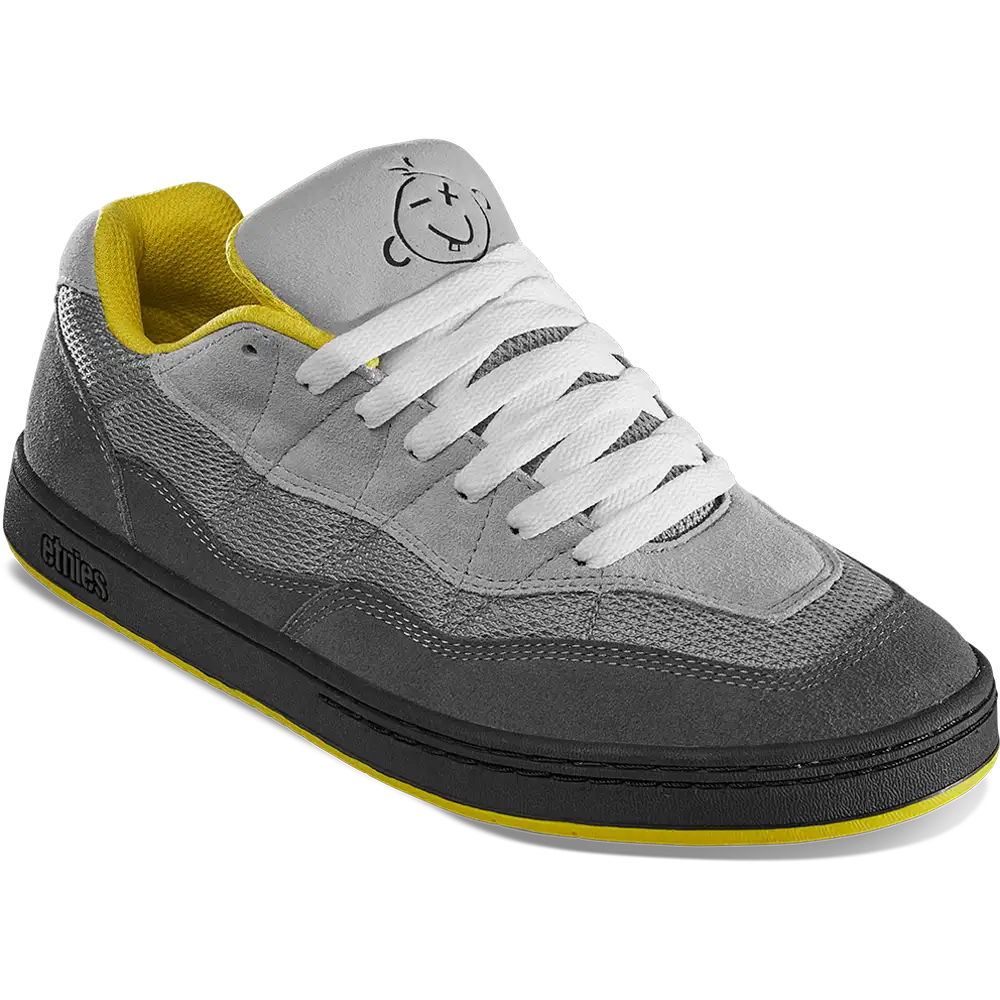 Etnies Snake - Grey/Grey/Yellow