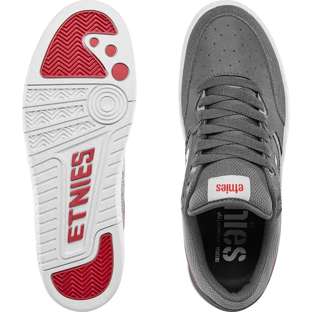 Etnies Loot - Grey/Light Grey/Red