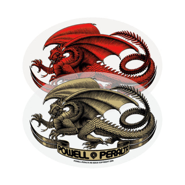 Powell Peralta Oval Dragon Sticker