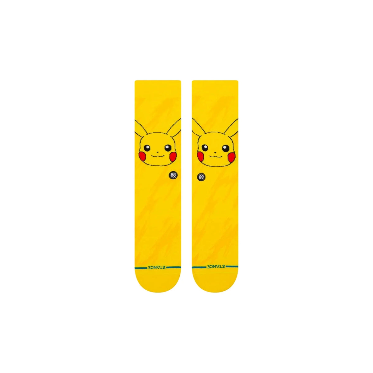 Stance Pikachu Bolt Crew Socks - Yellow