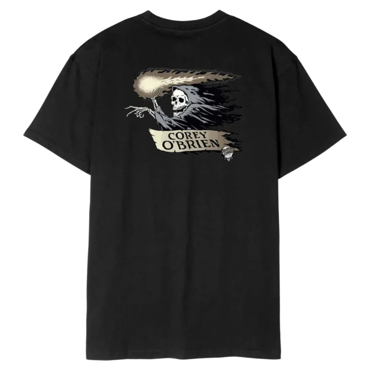 Santa Cruz Corey O'Brien Reaper T-Shirt - Black