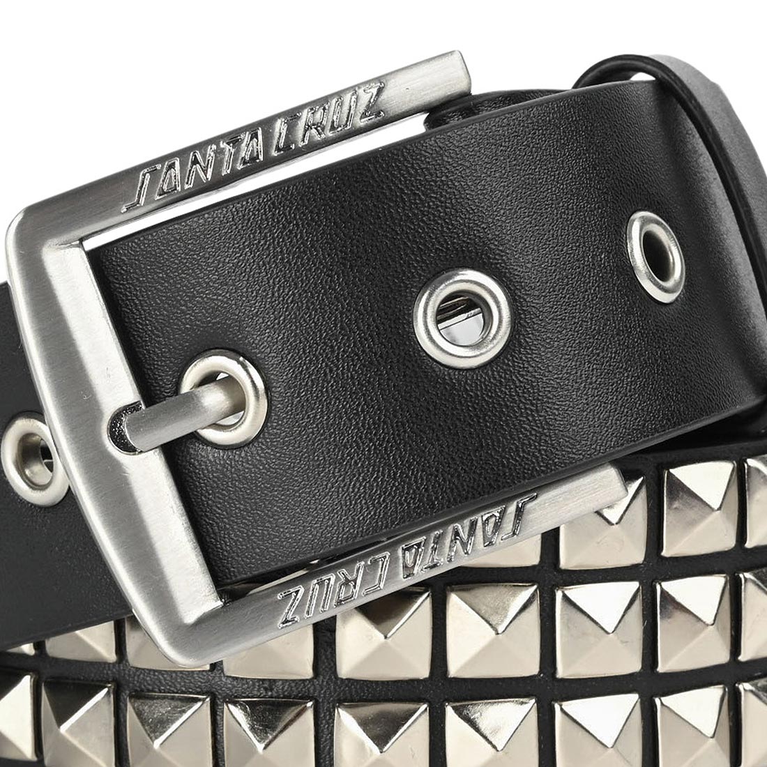 Santa Cruz Triple Set Belt - Black/Silver