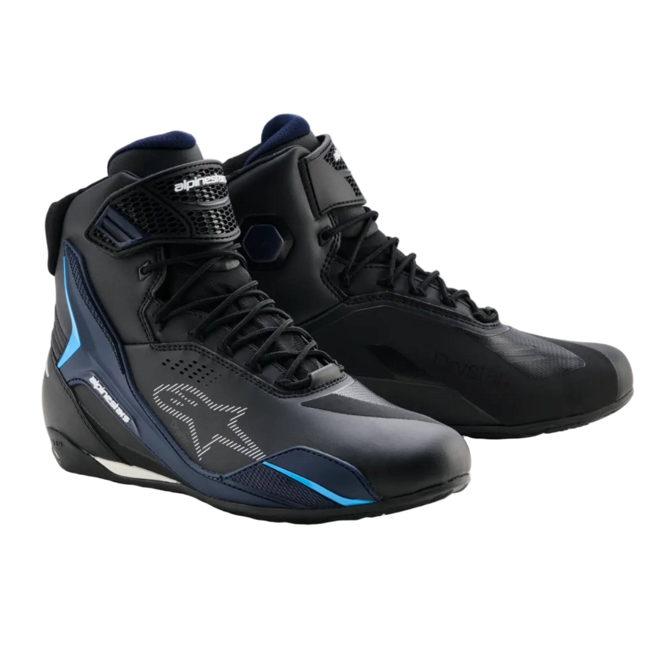 Faster-4 Drystar® schoenen - Black Night/Navy Cyan 