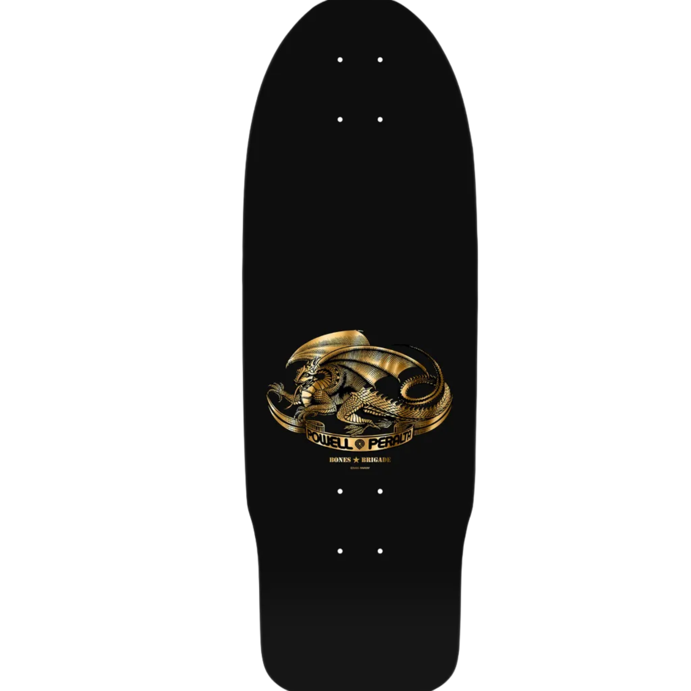 Bones Brigade 16 Series Limited Edition Steve Caballero Deck - Black/Gold Foil