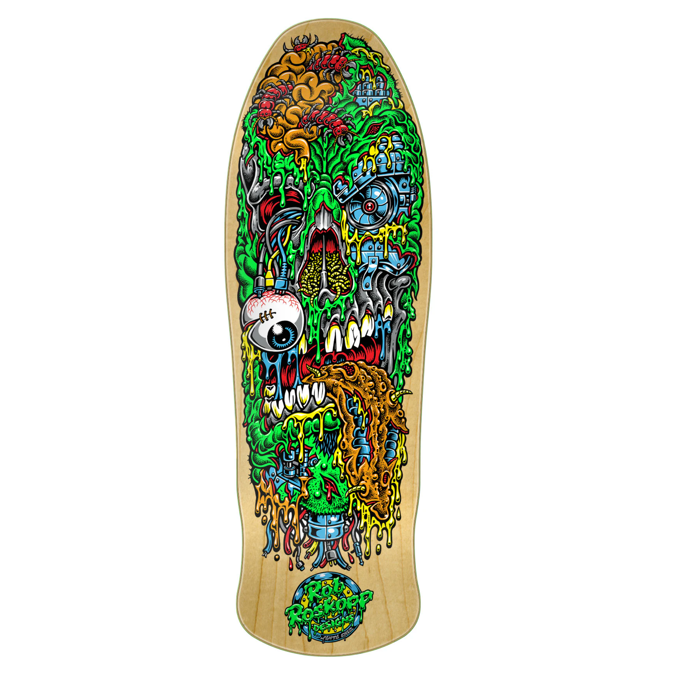 Santa Cruz X Jimbo Phillips Roskopp Face Three Reissue 9.933 Deck
