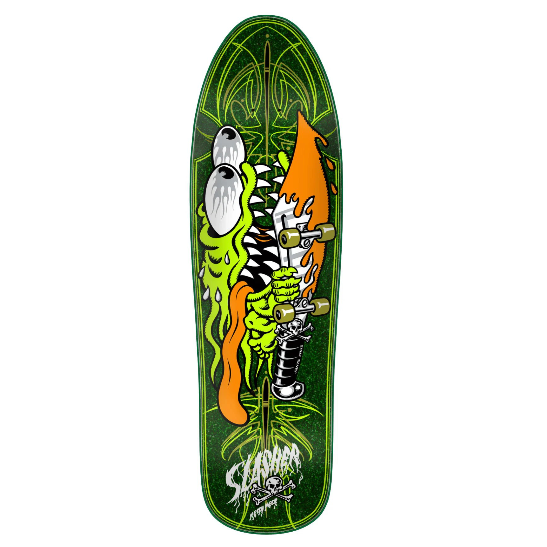 Santa Cruz Keith Meek Slasher Pinstripe Reissue Deck 9.32in x 31.67in