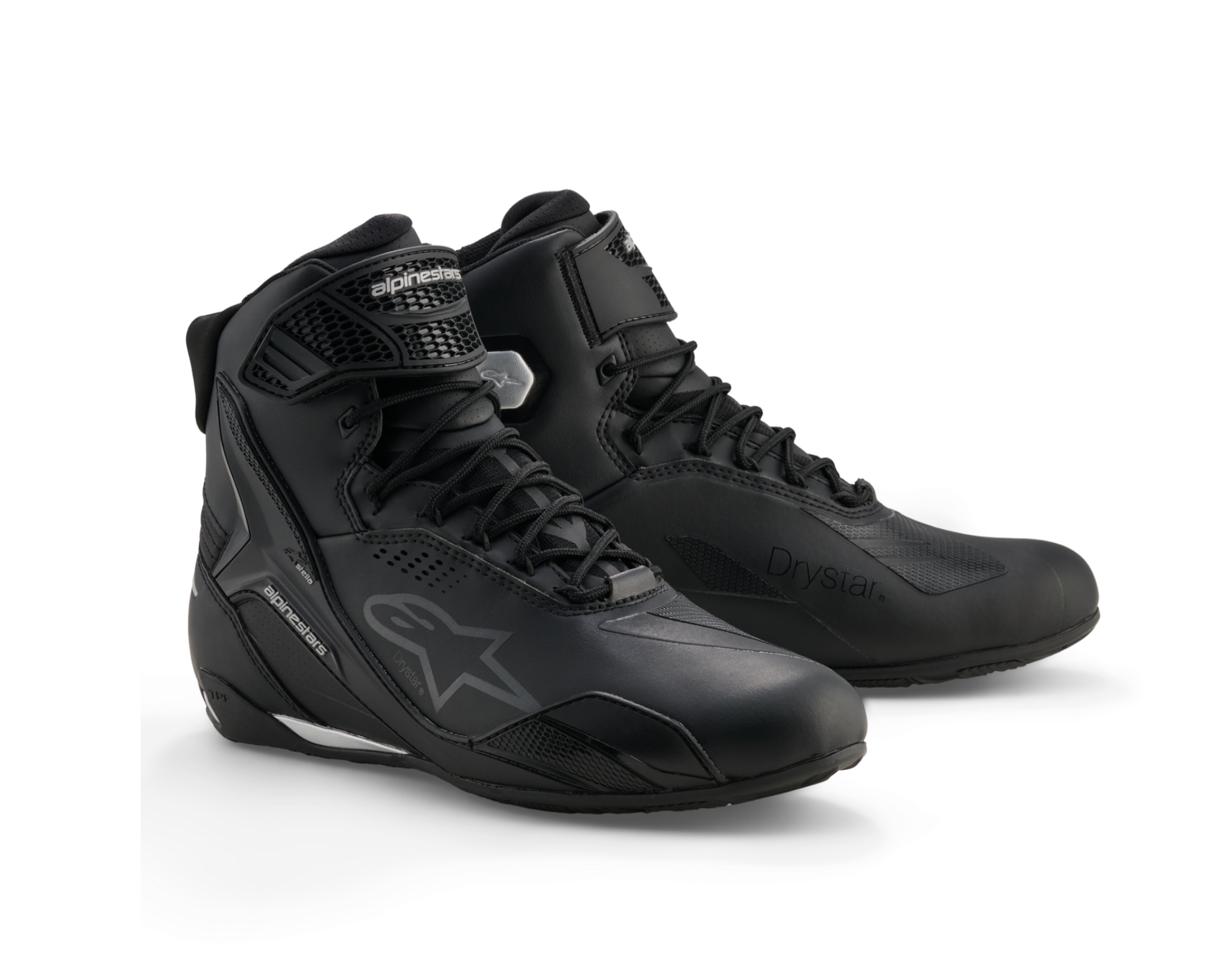 Alpinestars Woman Stella Faster-4 Drystar® Shoes - Black/Silver