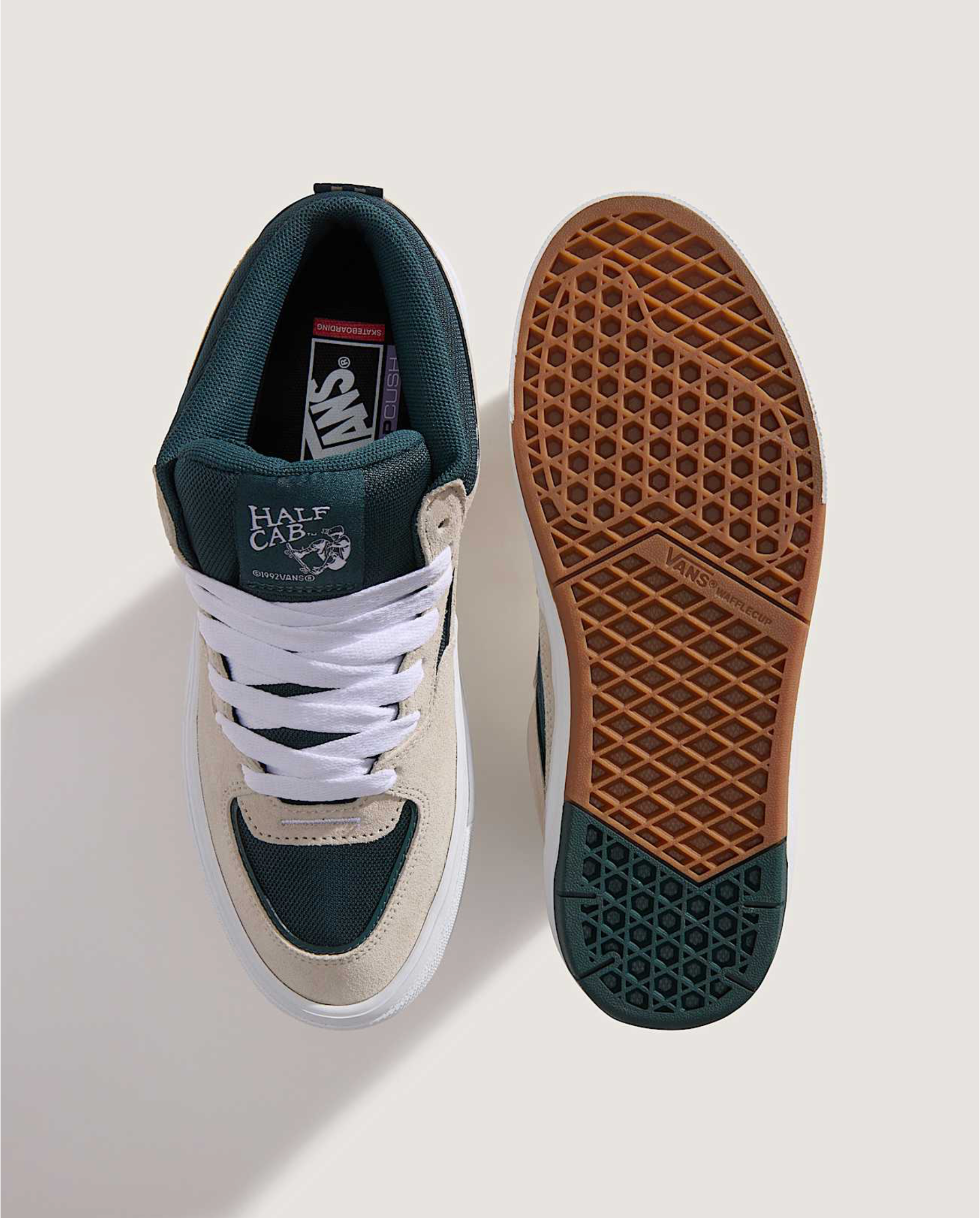 Vans Skate Half-Cab Wafflecup - Oatmeal/Deep Teal