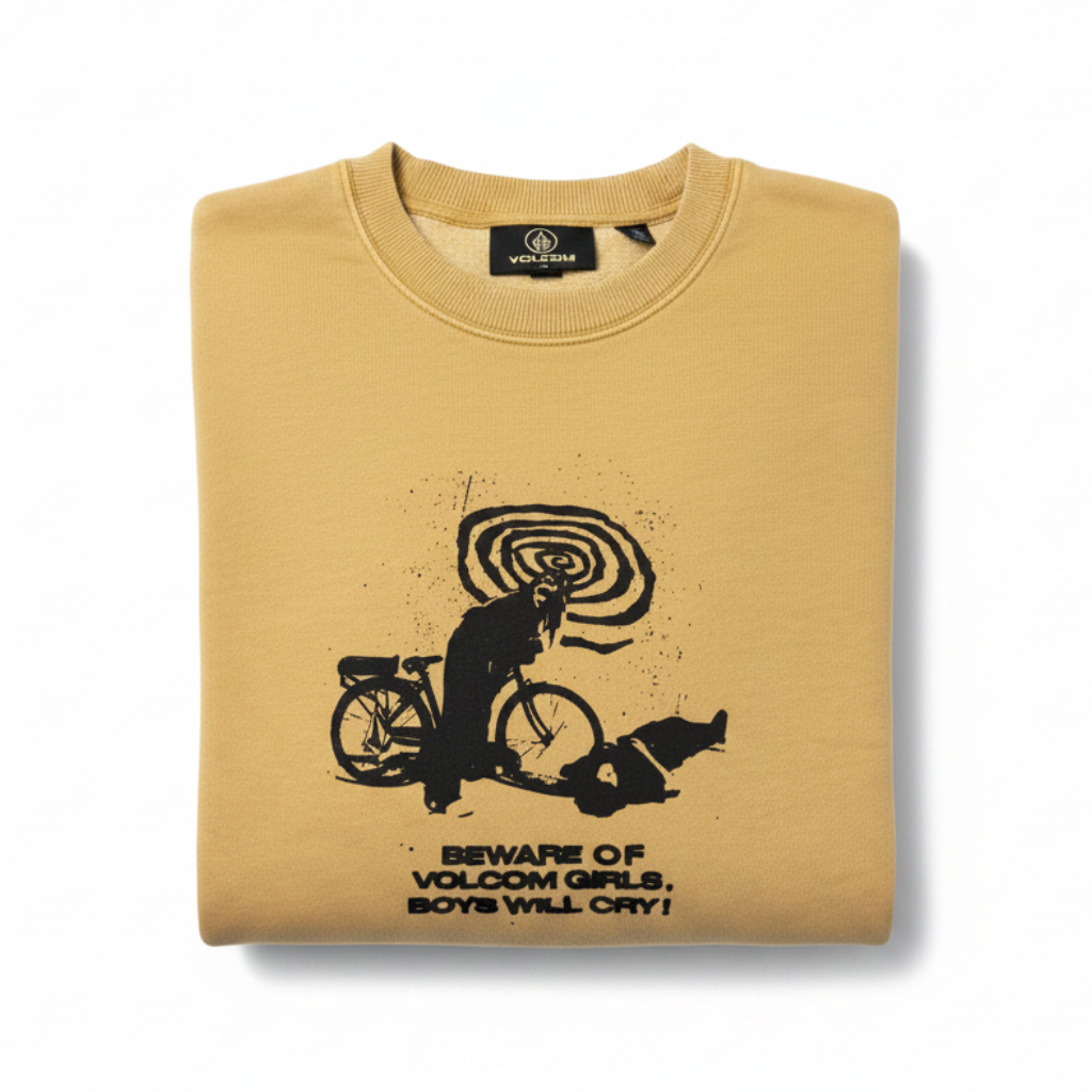 Volcom Lifer Crew - Mushroom