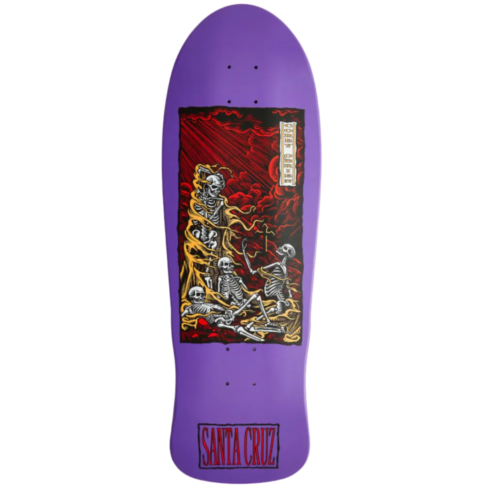 Santa Cruz O'Brien Purgatory Reisue Deck 9.85in x 30in