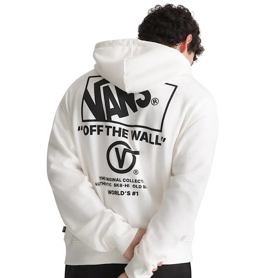 Vans Stacked Hi Hoodie - White