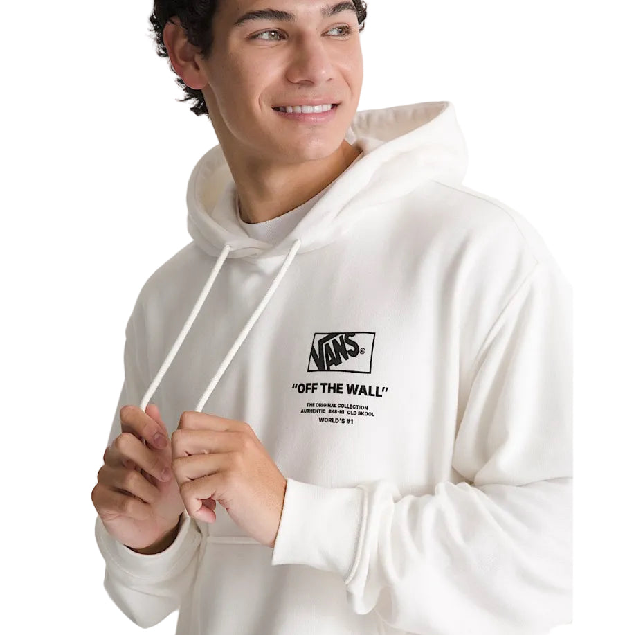 Vans Stacked Hi Hoodie - White