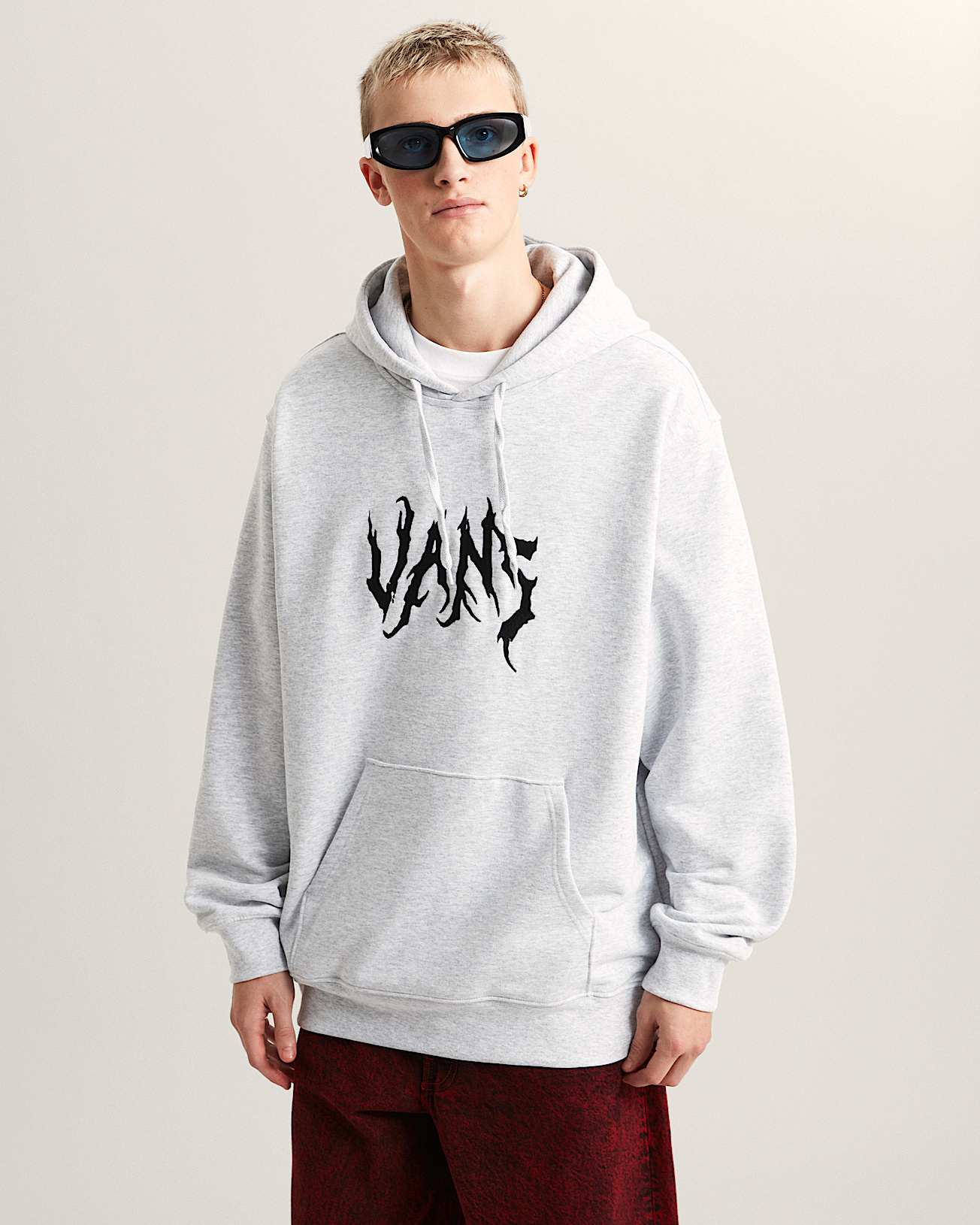 Vans They Are Just Shoes Loose Hoodie - Lichtgrijs