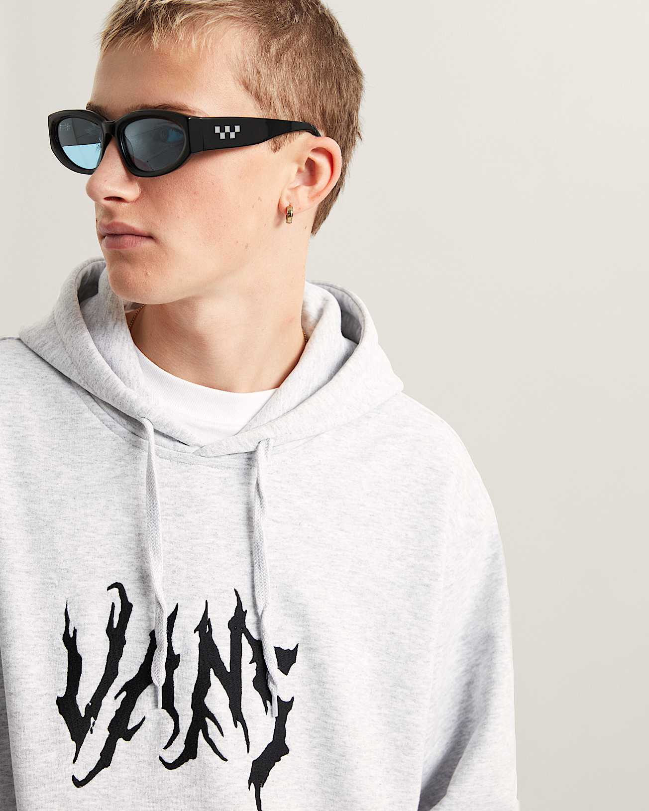 Vans They Are Just Shoes Loose Hoodie - Lichtgrijs