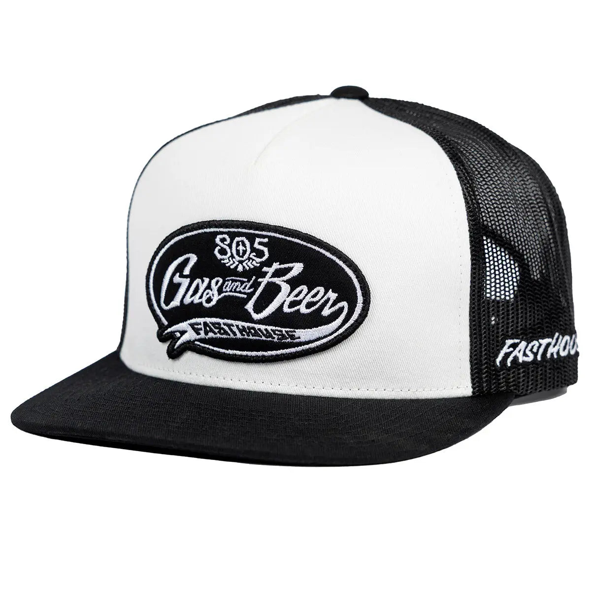 Fasthouse 805 Taproom Trucker Hat - White/Black