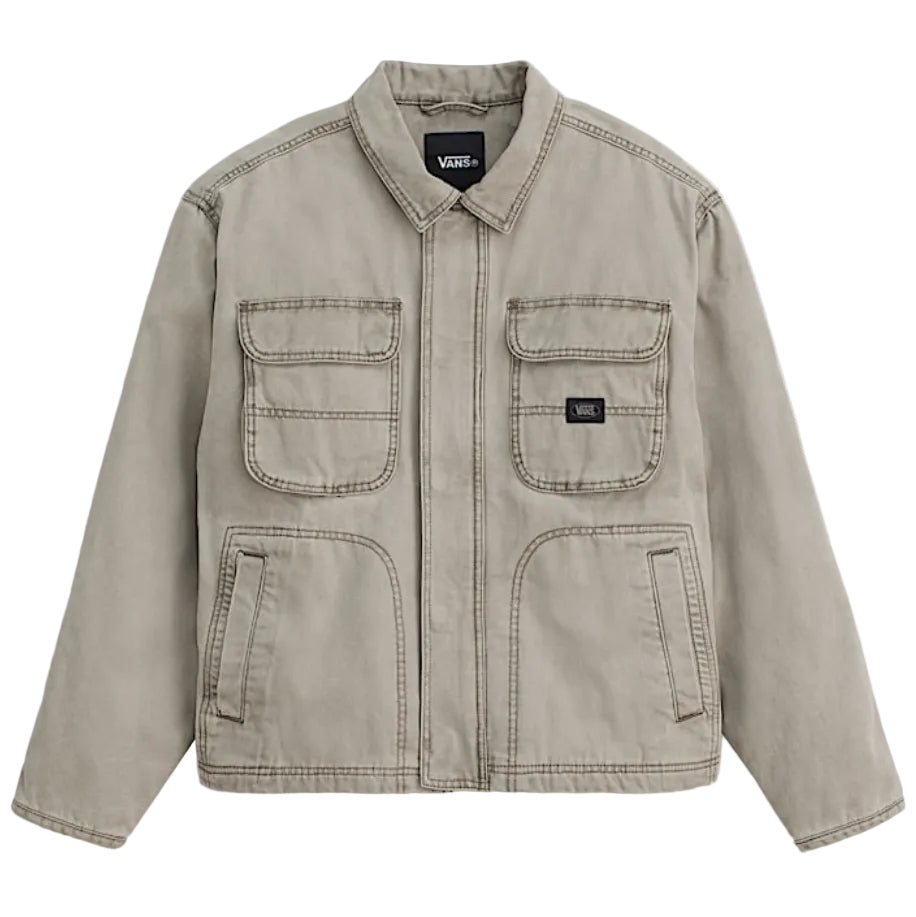 Vans Umber Pigment Jacket - Aluminiumgrijs