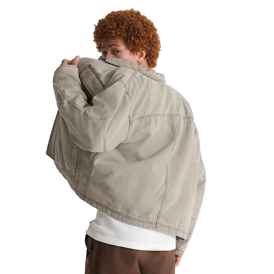 Vans Umber Pigment Jacket - Aluminiumgrijs